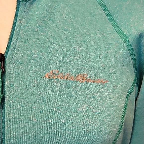 EDDIE BAUER WOMEN'S  FIRST ASCENT COLLECTION QUARTER NECK ZIP PULLOVER.....SMALL - Picture 4 of 12